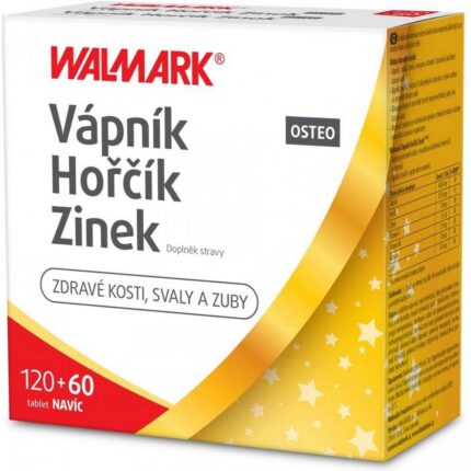 Walmark Calcium Magnesium Zinc Osteo Tablets 180
