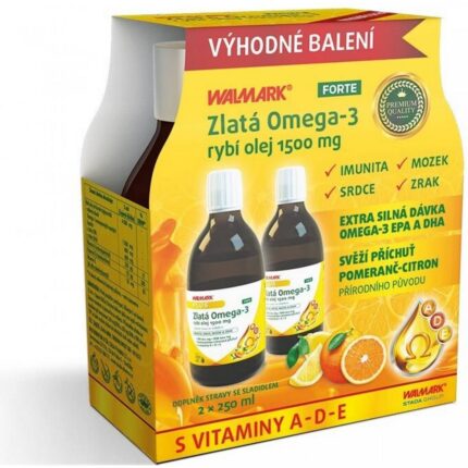 Walmark Gold Omega-3 Forte 1500mg Oil 250ml