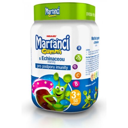 Walmark Martians Gummies with Echinacea 20 mg 50 pcs