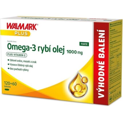 Walmark Omega 3 Fish Oil Forte 180 Tablets