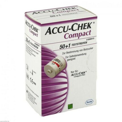 Accu-Chek Compact Test Strips 50 pcs