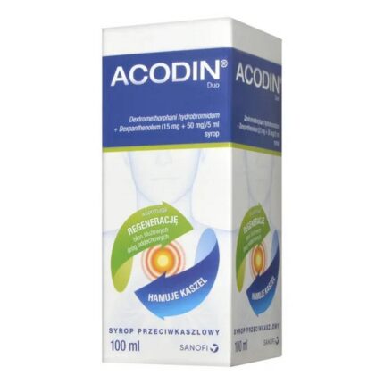 Acodin Duo (Acodin 300) , (15 mg + 50 mg) / 5 ml, syrop, 100 ml