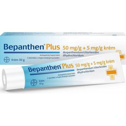 Bepanthen Plus 50 mg/g + 5 mg/g Cream 30 g