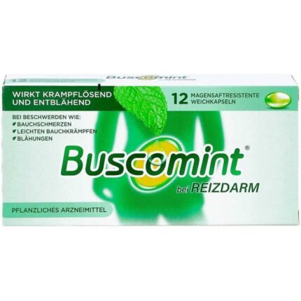 BUSCOMINT capsule, 12 pcs