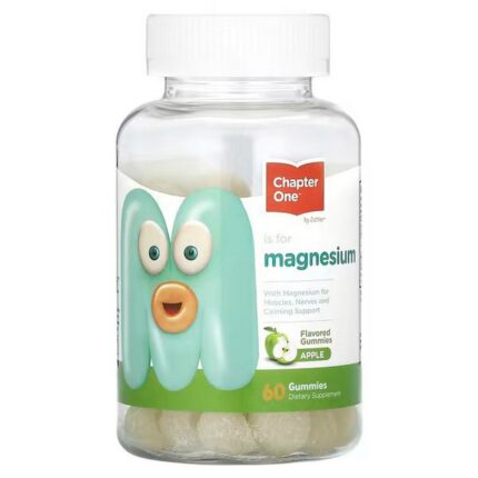 Chapter One Magnesium Gummies Apple 60 Gummies