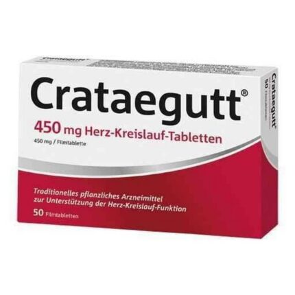 CRATAEGUTT 450 mg cardiovascular tablets, 50 pcs