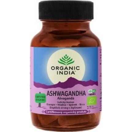 Organic India Ashwagandha 60 capsules