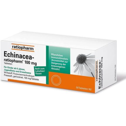 ECHINACEA-RATIOPHARM 100 mg tablets, 50 pcs