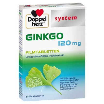 Ginkgo 120 mg system film tablets, 30 pcs