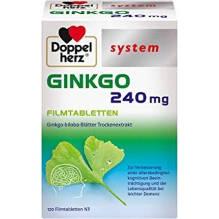Ginkgo 240 mg system film tablets, 120 pcs