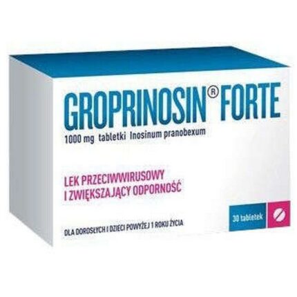 Groprinosin Forte 1000mg Tablets 30 pcs