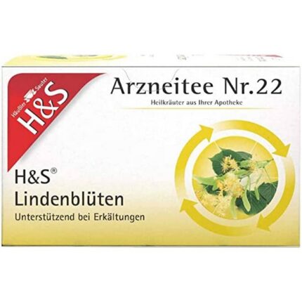 H&S Lindenblüten Tee Filterbeutel, 20X1.8 g