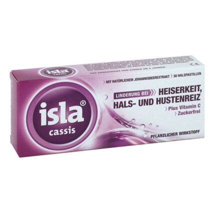 ISLA CASSIS pastilles, 30 pcs