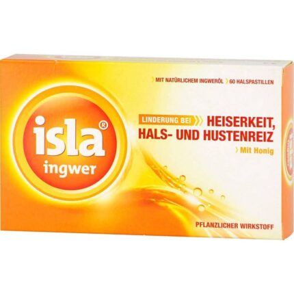 ISLA GINGER Pastilles, 60 pc