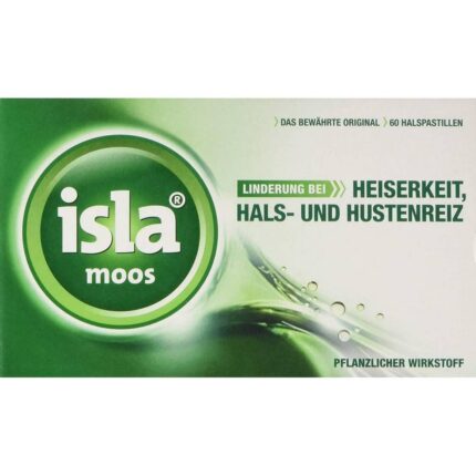 ISLA MOOS pastilles, 60 pcs