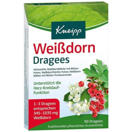KNEIPP Hawthorn Dragees, 90 St