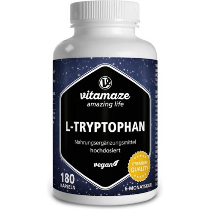 L-Tryptophan High Dose Vegan 500 mg – 180 caps