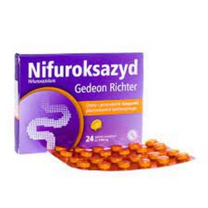 Nifuroxazide Gedeon Richter 100 mg Film-Coated Tablets 24 pcs