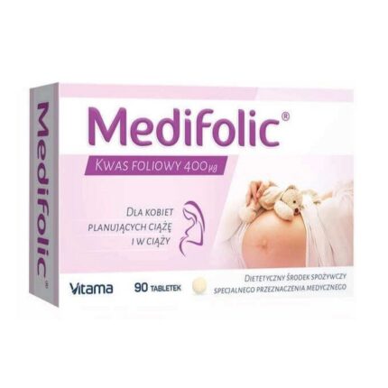 Medifolic Folic Acid 400 µg tablets 90 pcs
