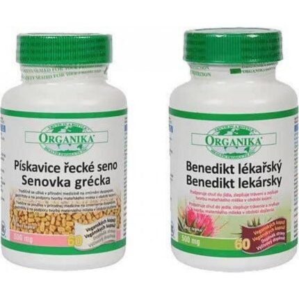 Organika Blessed Thistle + Fenugreek 60+60 Capsules