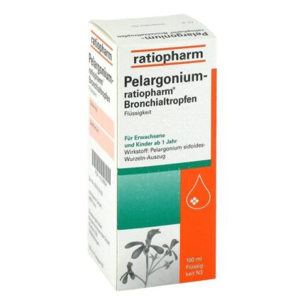 PELARGONIUM-RATIOPHARM bronchial drops, 100 ml