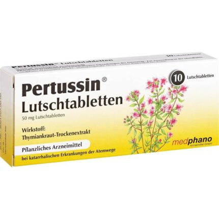 PERTUSSIN lozenges, 10 pcs