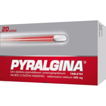 Pyralgina 500 mg tablets 20 pcs
