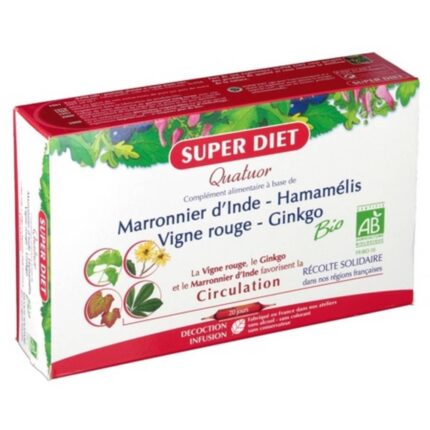 Quatuor Bio Circulation – 20 Ampoules