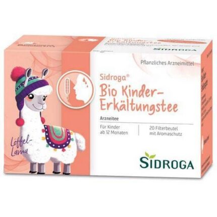 SIDROGA organic children's cold tea filter bags, 20X1.5 g