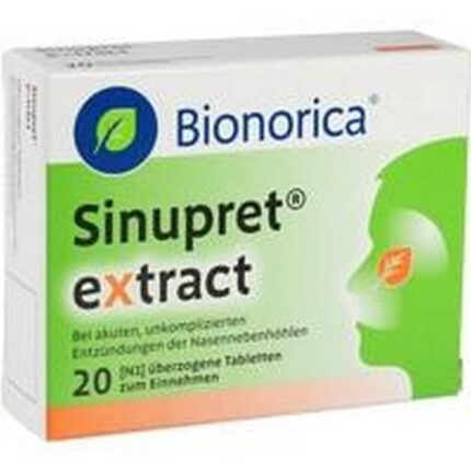 SINUPRET extract coated tablets, 20 pcs