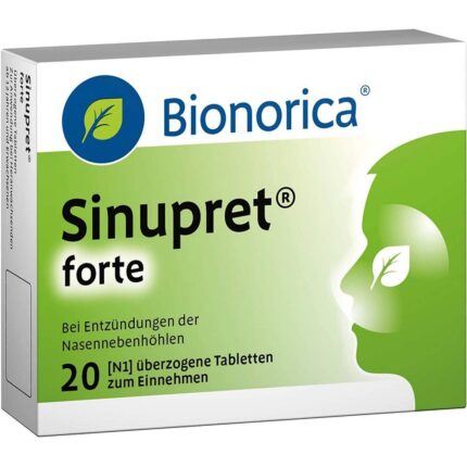 SINUPRET forte coated tablets, 20 pcs