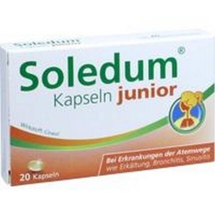 SOLEDUM capsules junior 100 mg, 20 pcs