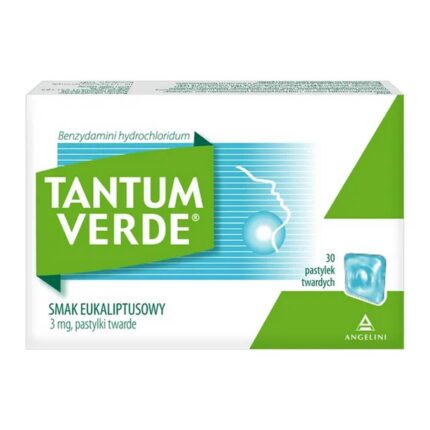 Tantum Verde smak eukaliptusowy, 3mg, 30