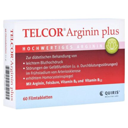 Telcor Arginine Plus 60 Pieces