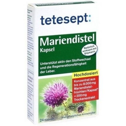 TETESEPT Mariendistel, Capsules 24 St