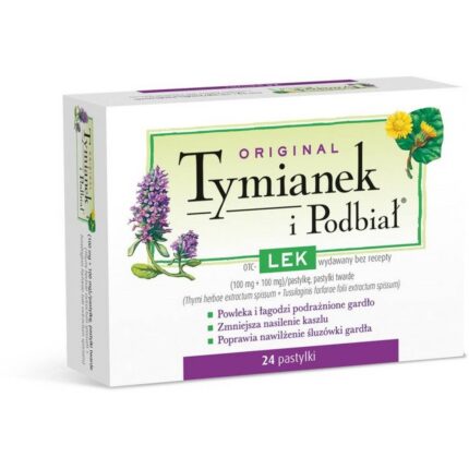 Thyme and Horseradish Hard Pastilles 24 pcs