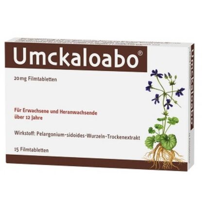 UMCKALOABO 20 mg film-coated tablets, 15 pcs