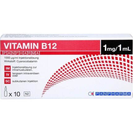 Vitamin B12 Rotexmedica Injektionslösung 10ml (10×1ml)