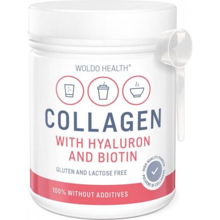 WoldoHealth Collagen with Hyaluronic Acid and Biotin 500 g