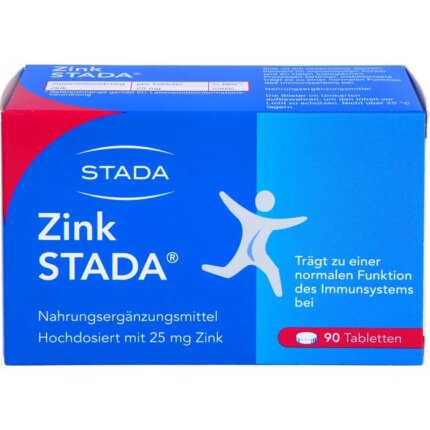 Zink Stada 25 mg Tablets 90 Pieces