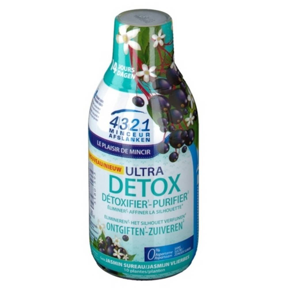 4321 organic detox slimming 4321 minceur detox bio 4.3.2.1 Organic Detox Slimming – 500 ml