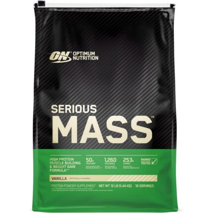 Optimum Nutrition Serious Mass Protein Supplement 5.45kg