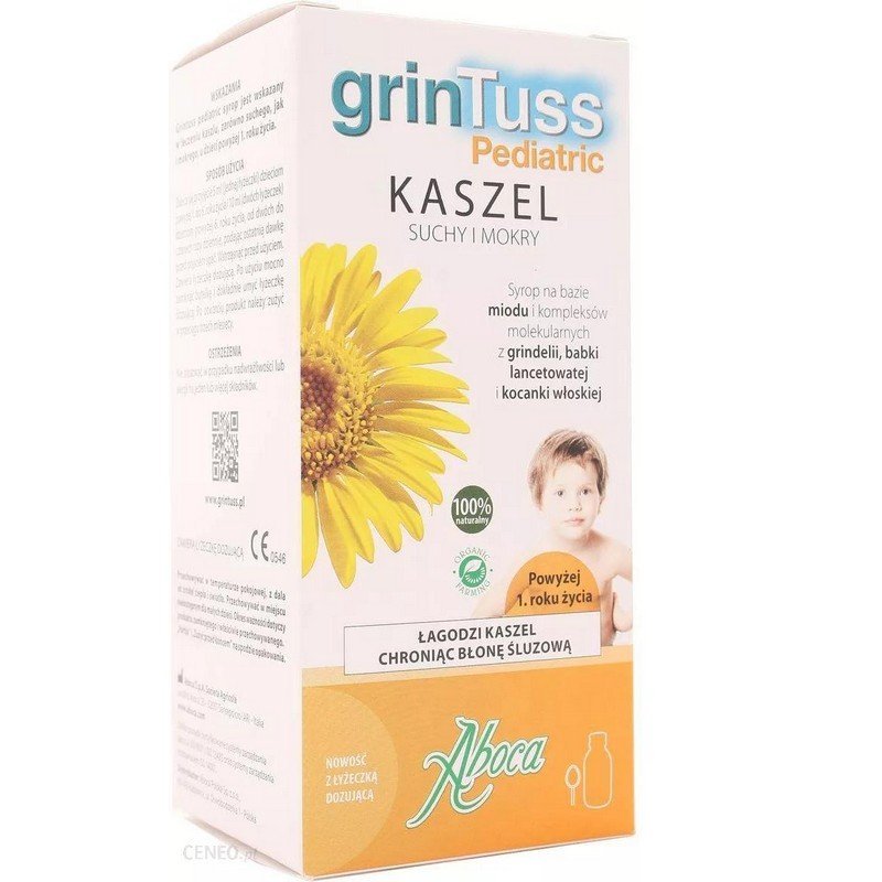 aboca grintuss for children 210 g Aboca Grintuss for Children Syrup 210 g