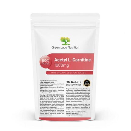 Acetyl L-Carnitine (ALCAR) 1000mg Tablets