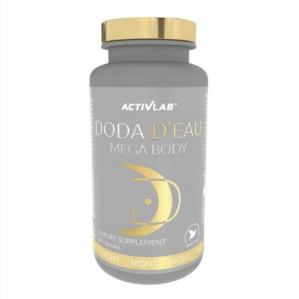 Activlab D’EAU Mega Body Skin Detox 60 Capsules