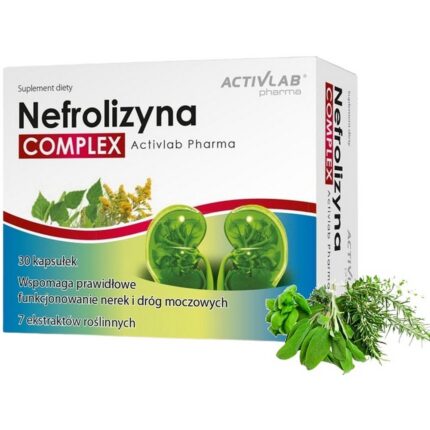 Activlab Nephrolysin Phytolysin Complex Urinary Tract & Kidney 30 Capsules