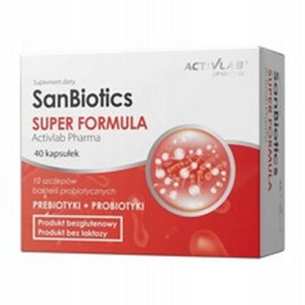 Activlab Pharma Sanbiotics Formula 40 Capsules