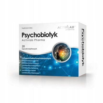 Activlab Psychobiotic 6 Strains 20 Capsules