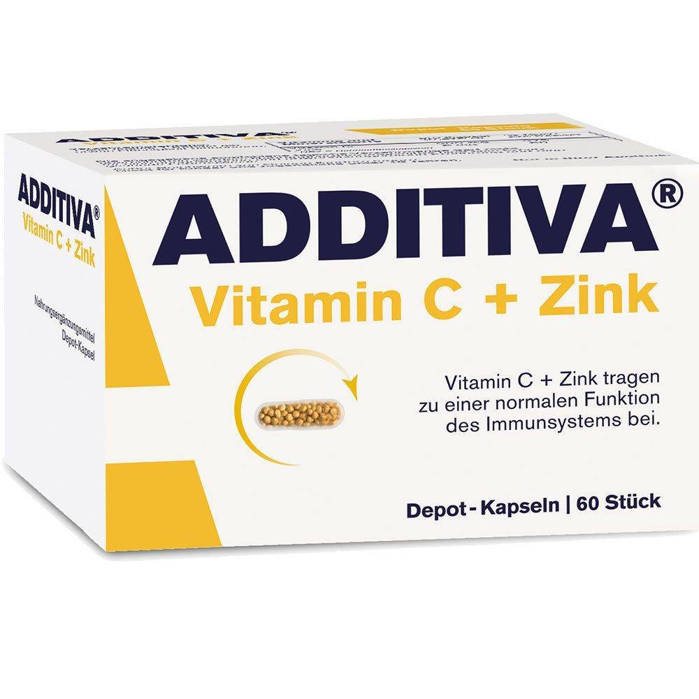 additiva vitamin c depot 300 mg capsules pack of 60 ADDITIVA Vitamin C Depot 300 mg Capsules, Pack of 60