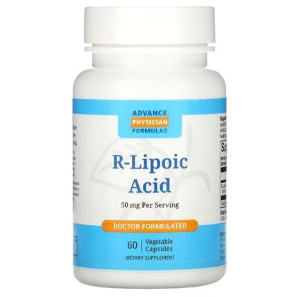 Advance Physician Formulas R-Lipoic Acid 50 mg 60 Vegetable Capsules
